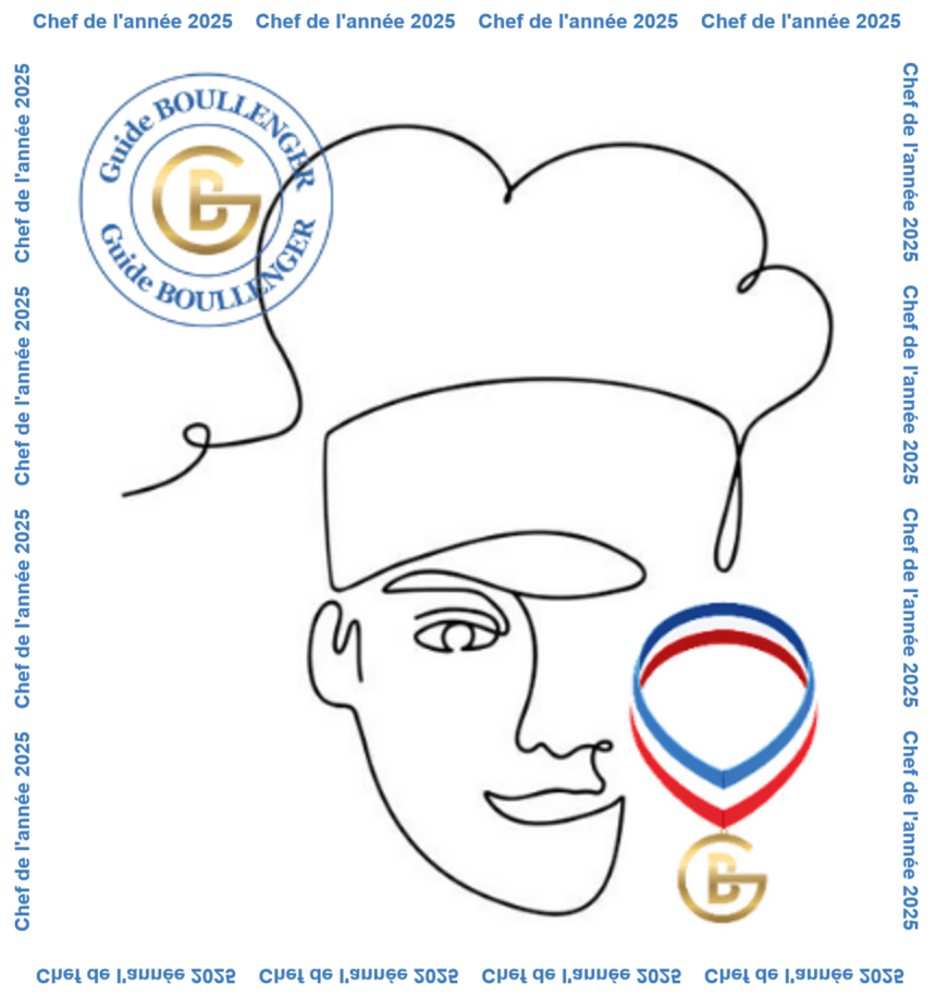Logo Chef de l'année - Guide BOULLENGER Logo Chef de l'année - Guide BOULLENGER